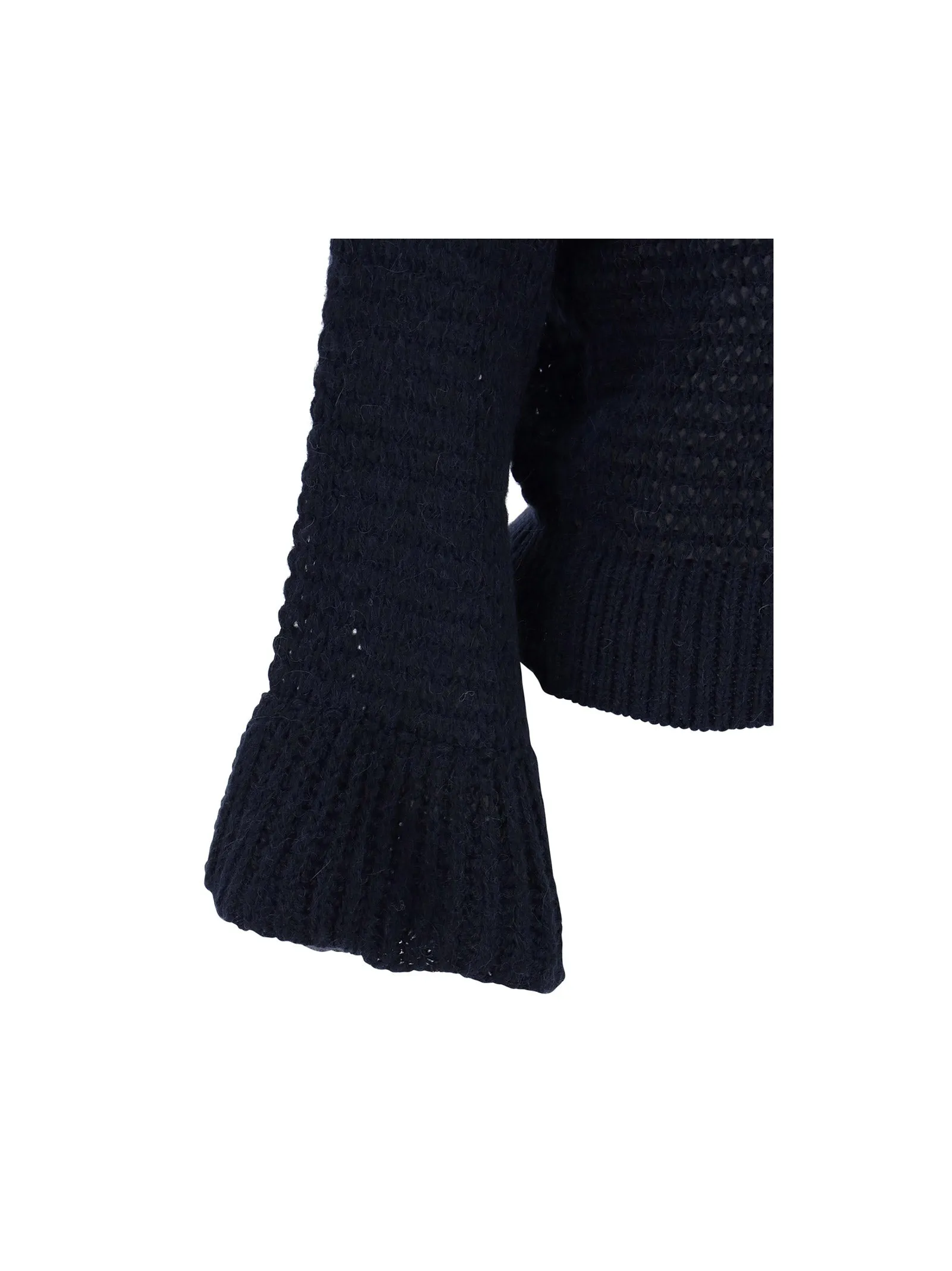 See By Chlo Bell Sleeved Cropped Sweater