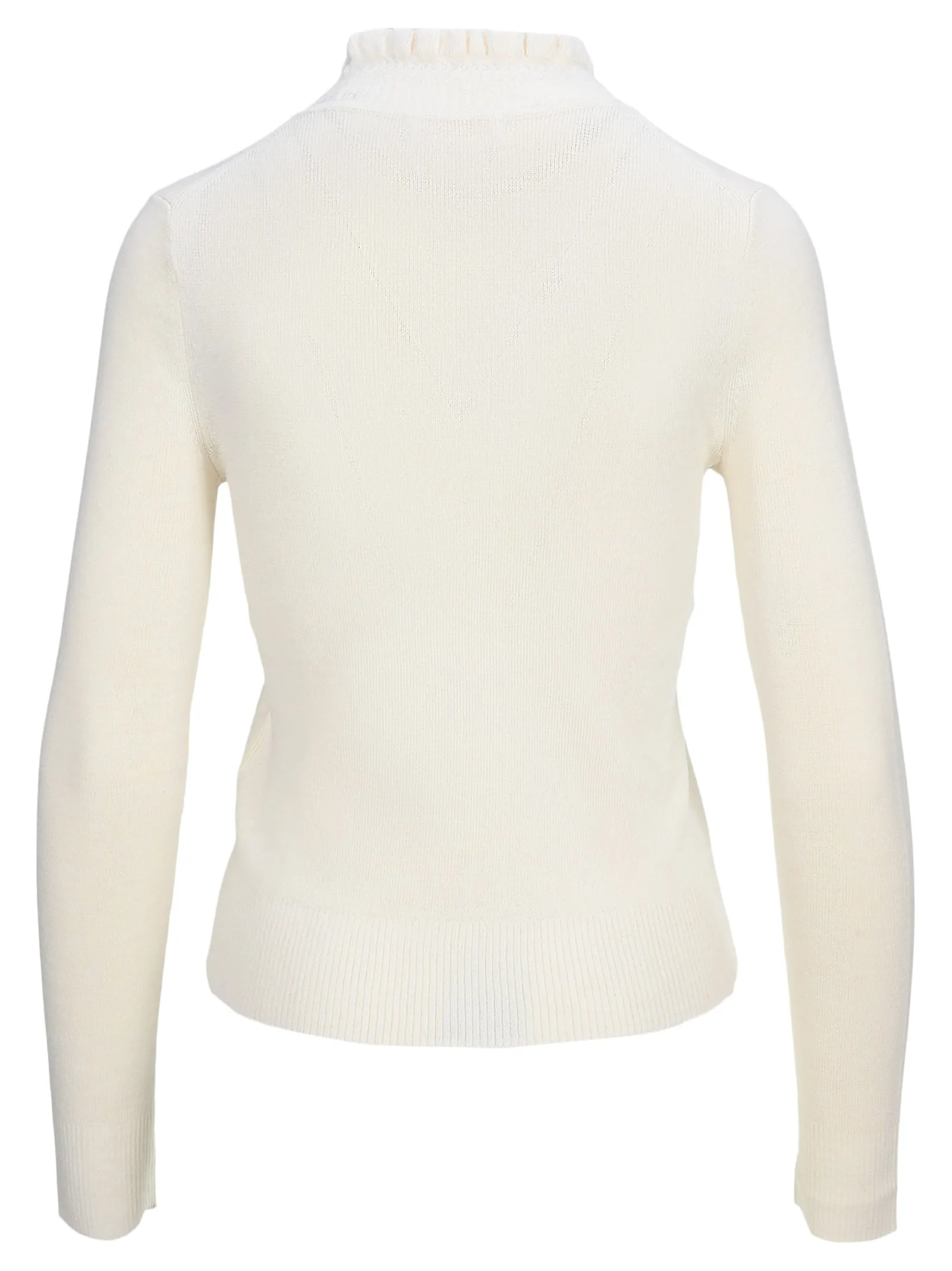 See By Chlo Frill Neck Knitted Sweater