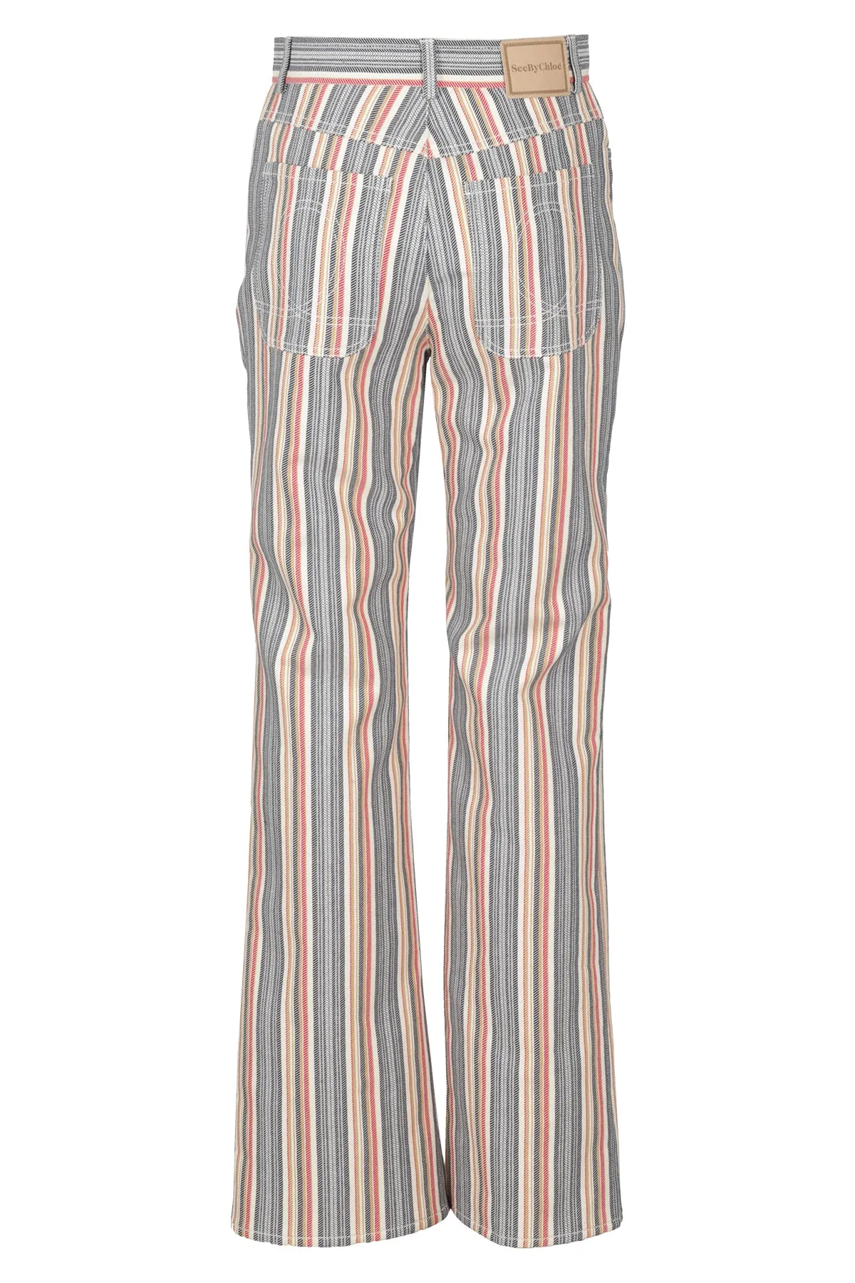 See By Chloe Striped Pants