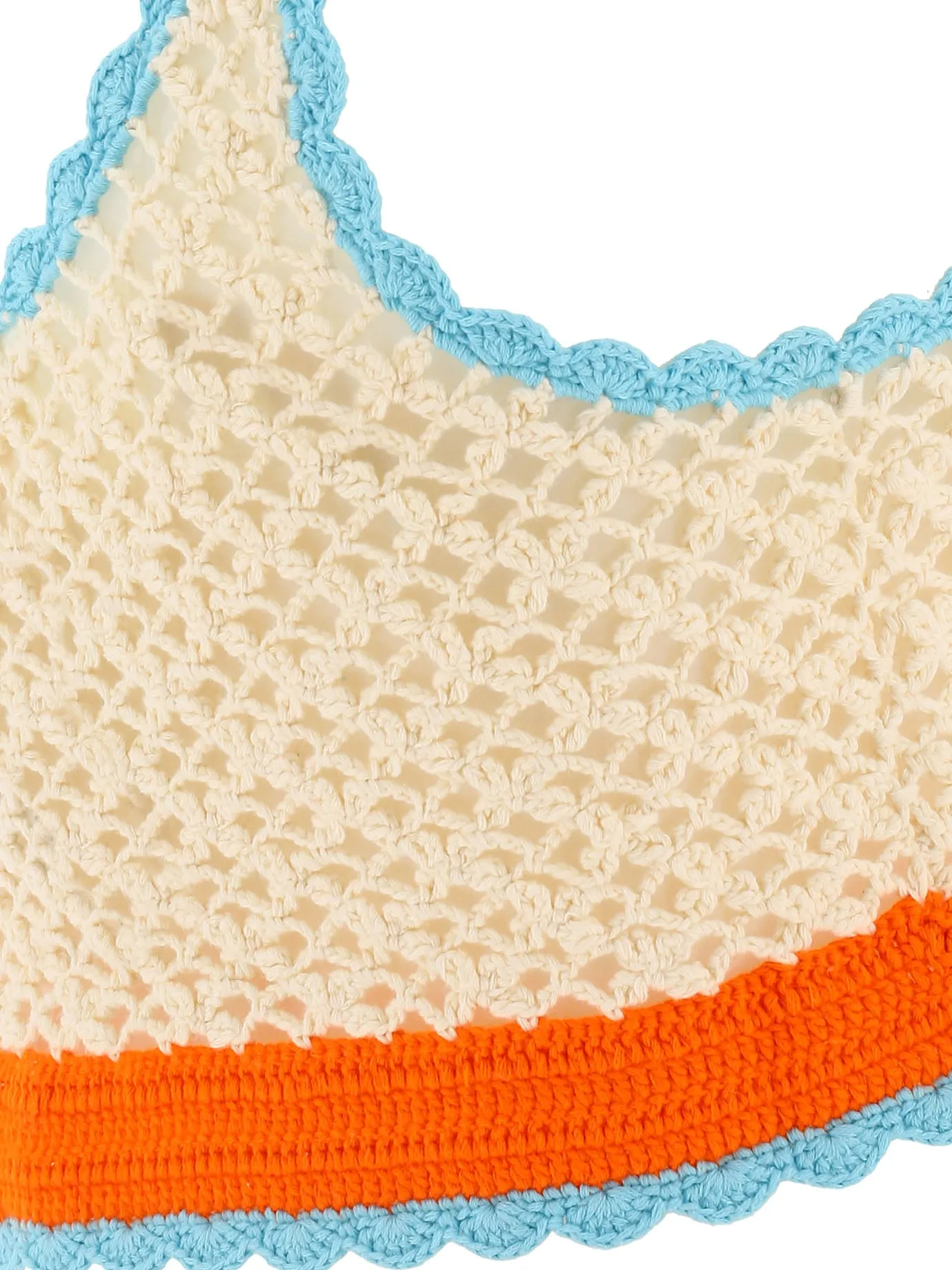 Sportmax Crochet-Knit Cropped Top