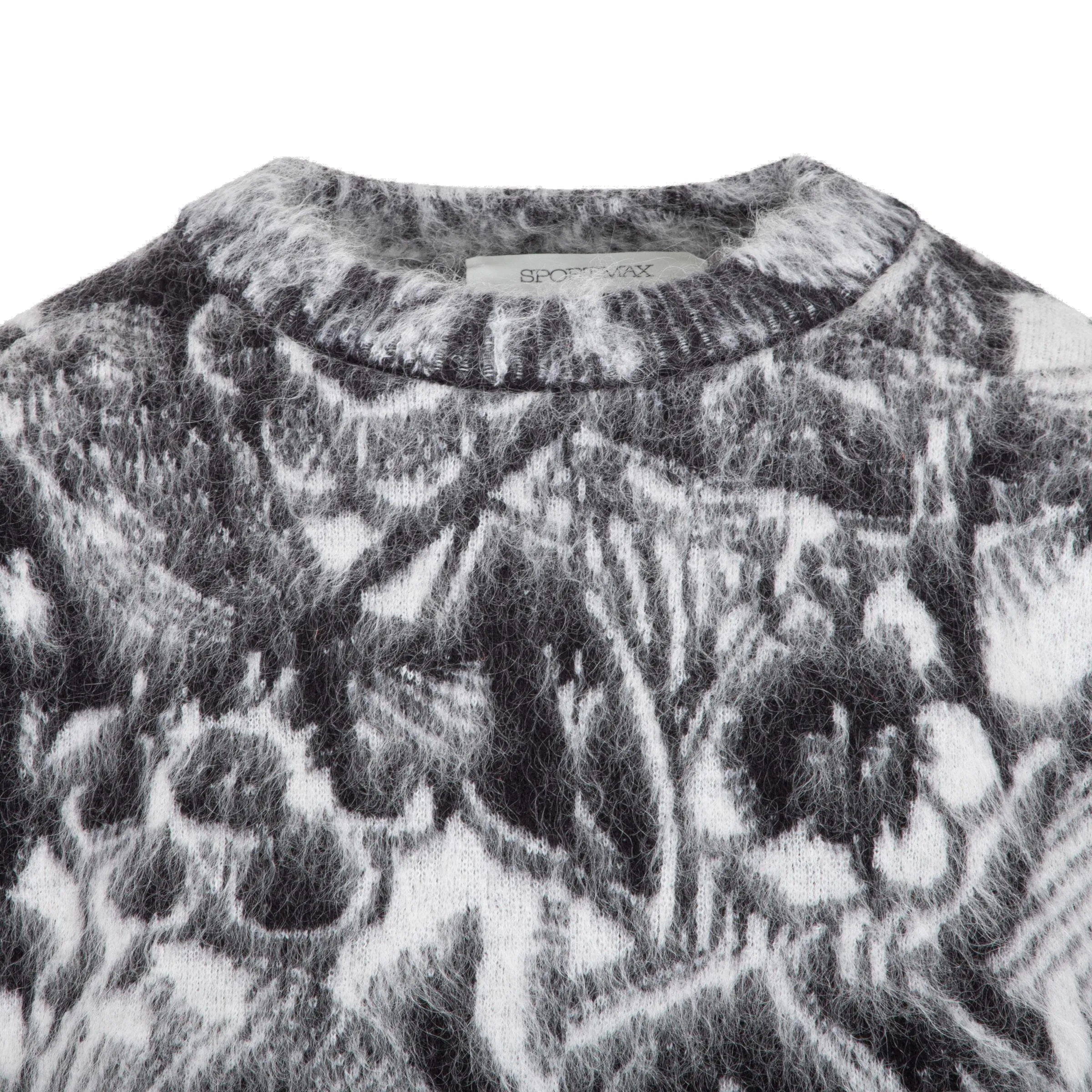 Sportmax Jacquard Boxy Sweater