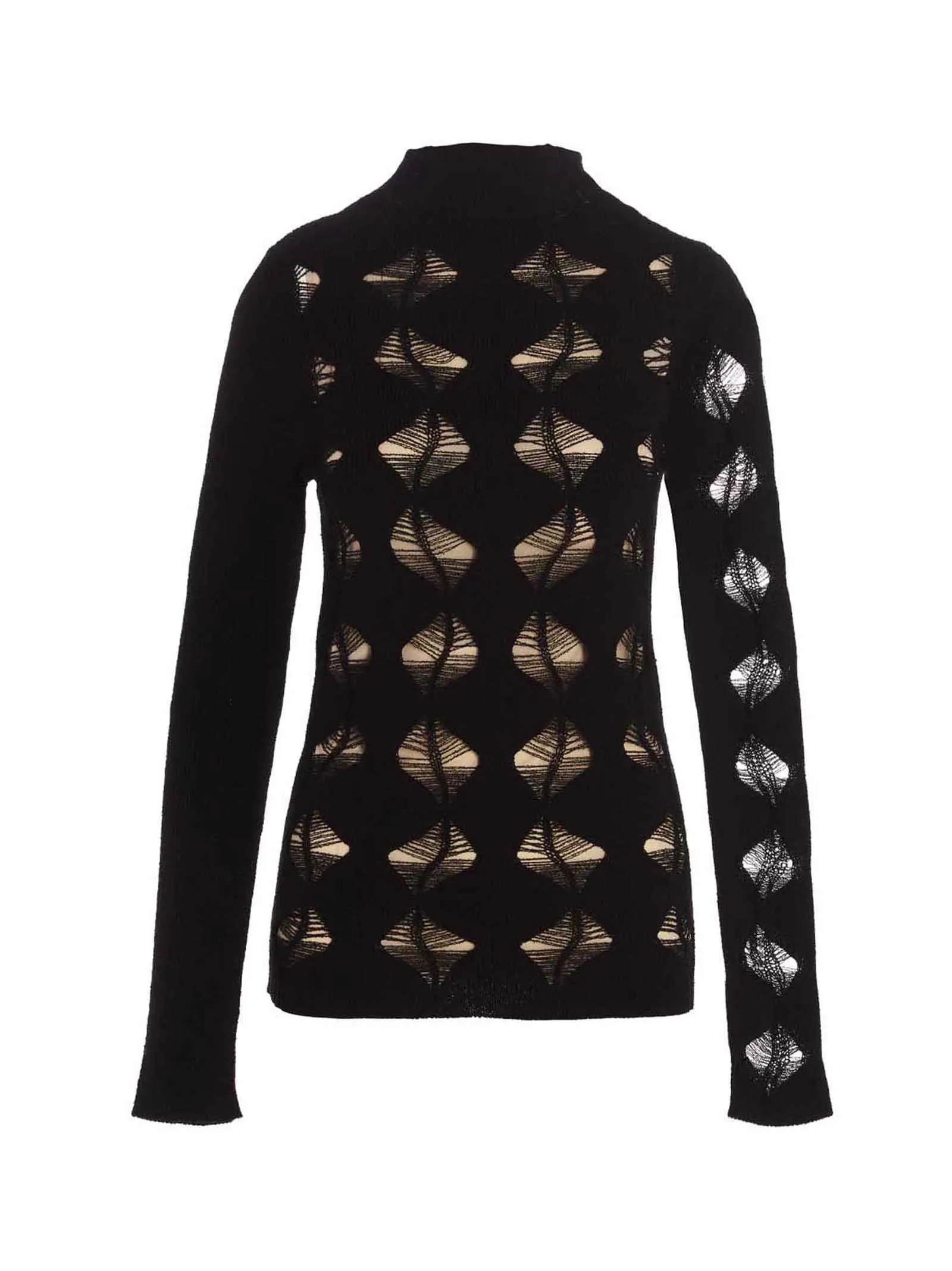Sportmax Layered Roll-Neck Sweater