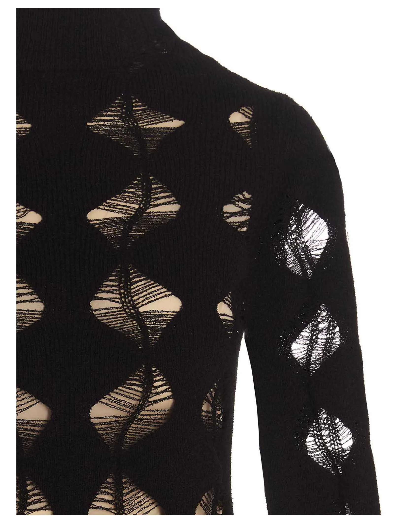 Sportmax Layered Roll-Neck Sweater
