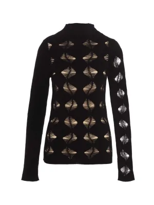 Sportmax Layered Roll-Neck Sweater