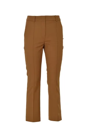 Sportmax Mid-Rise Flared Cropped Pants