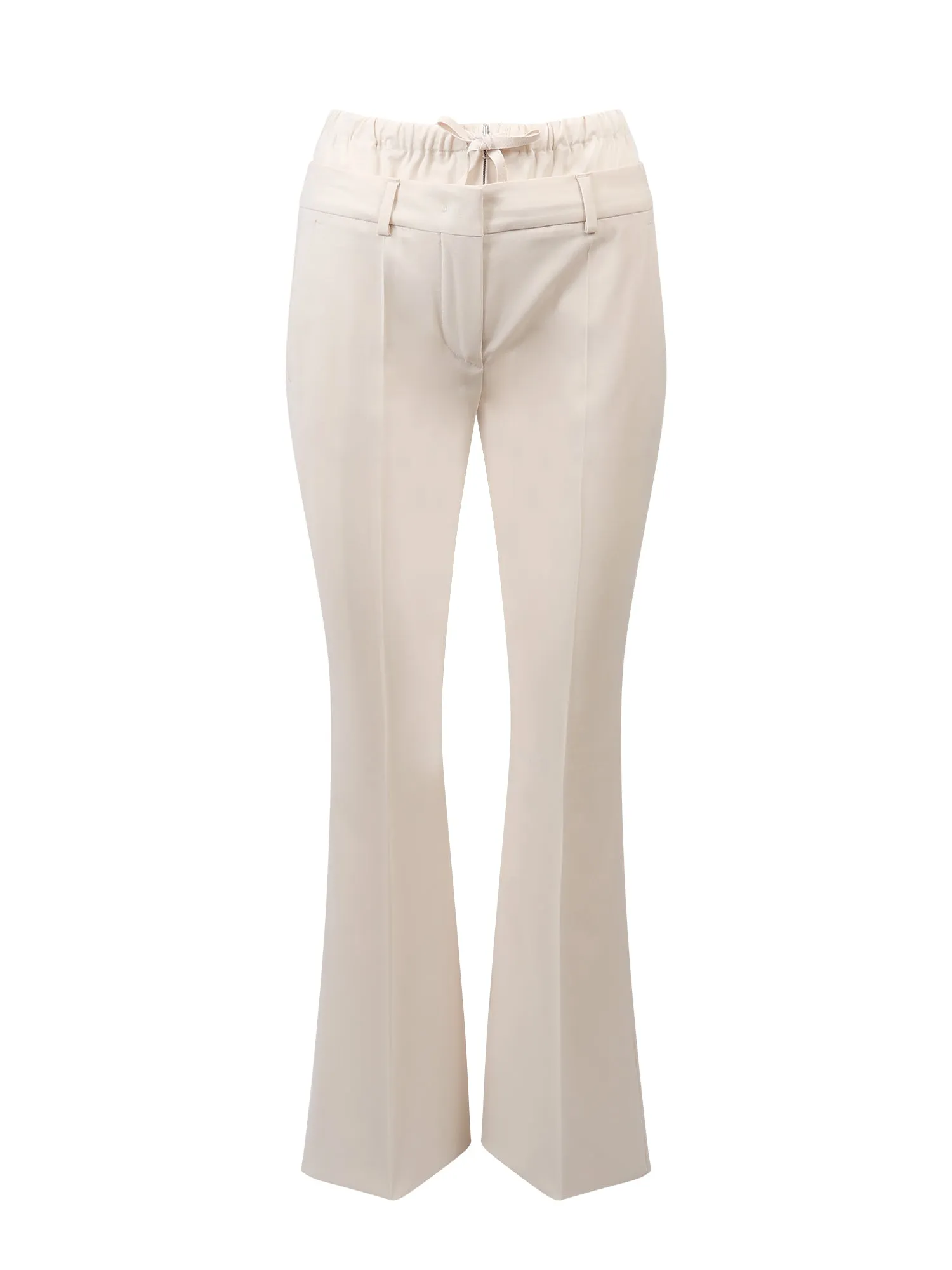 Sportmax Nilly Flared Drawstring Pants