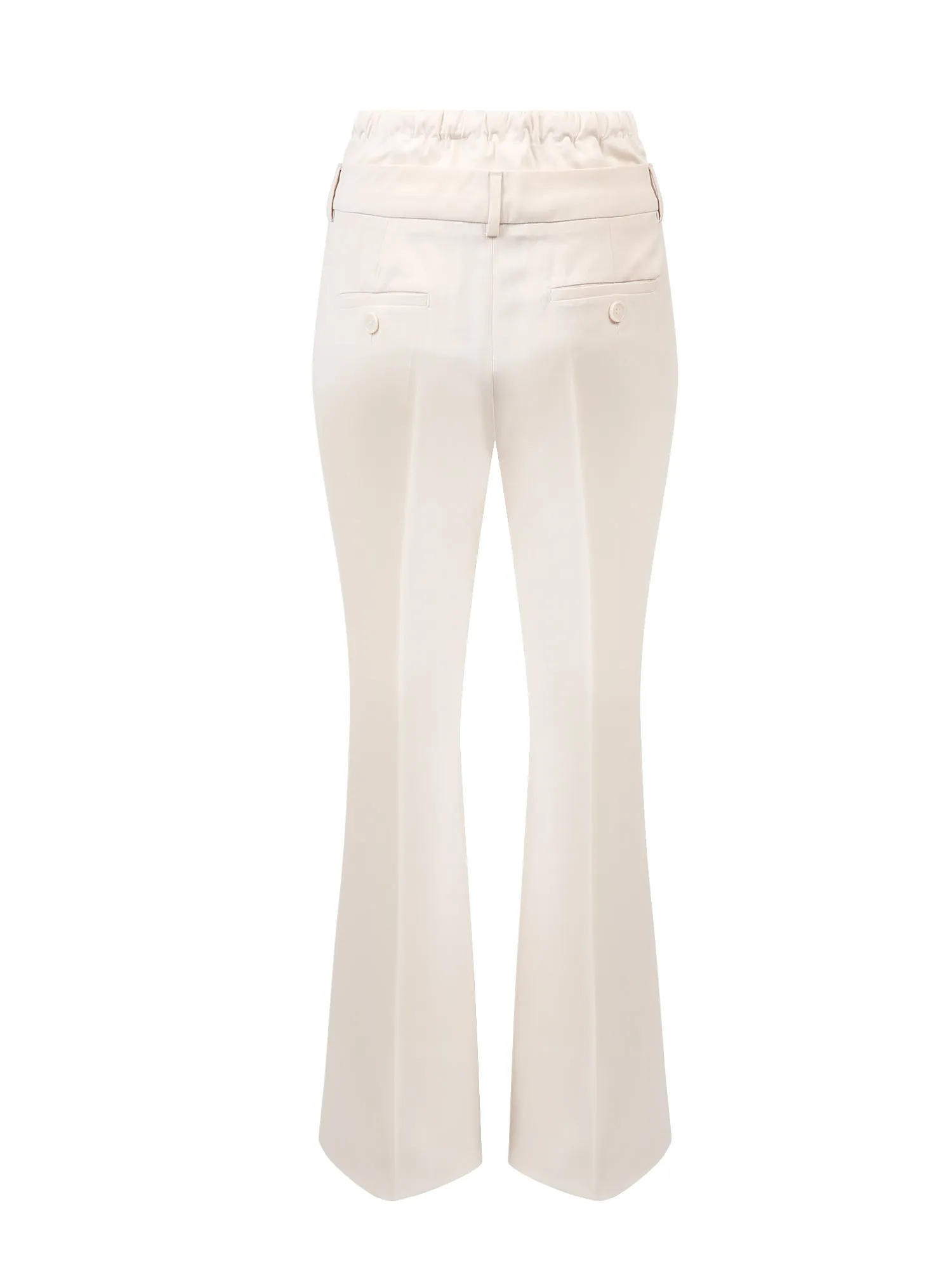 Sportmax Nilly Flared Drawstring Pants