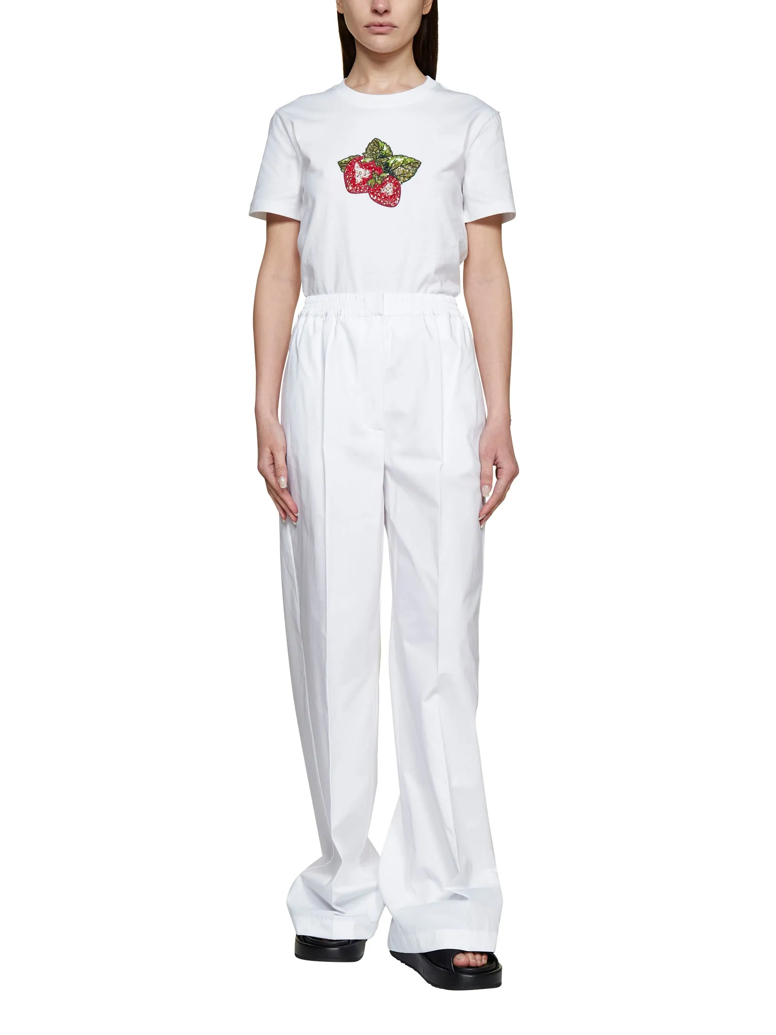 Sportmax Petali Straight Leg Pants