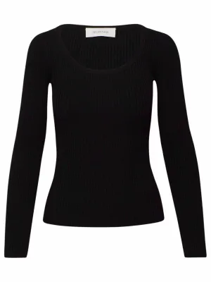 Sportmax Ribbed U-Neck Sweater