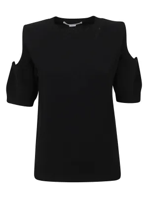 Stella McCartney Crewneck Short-Sleeved Sweater