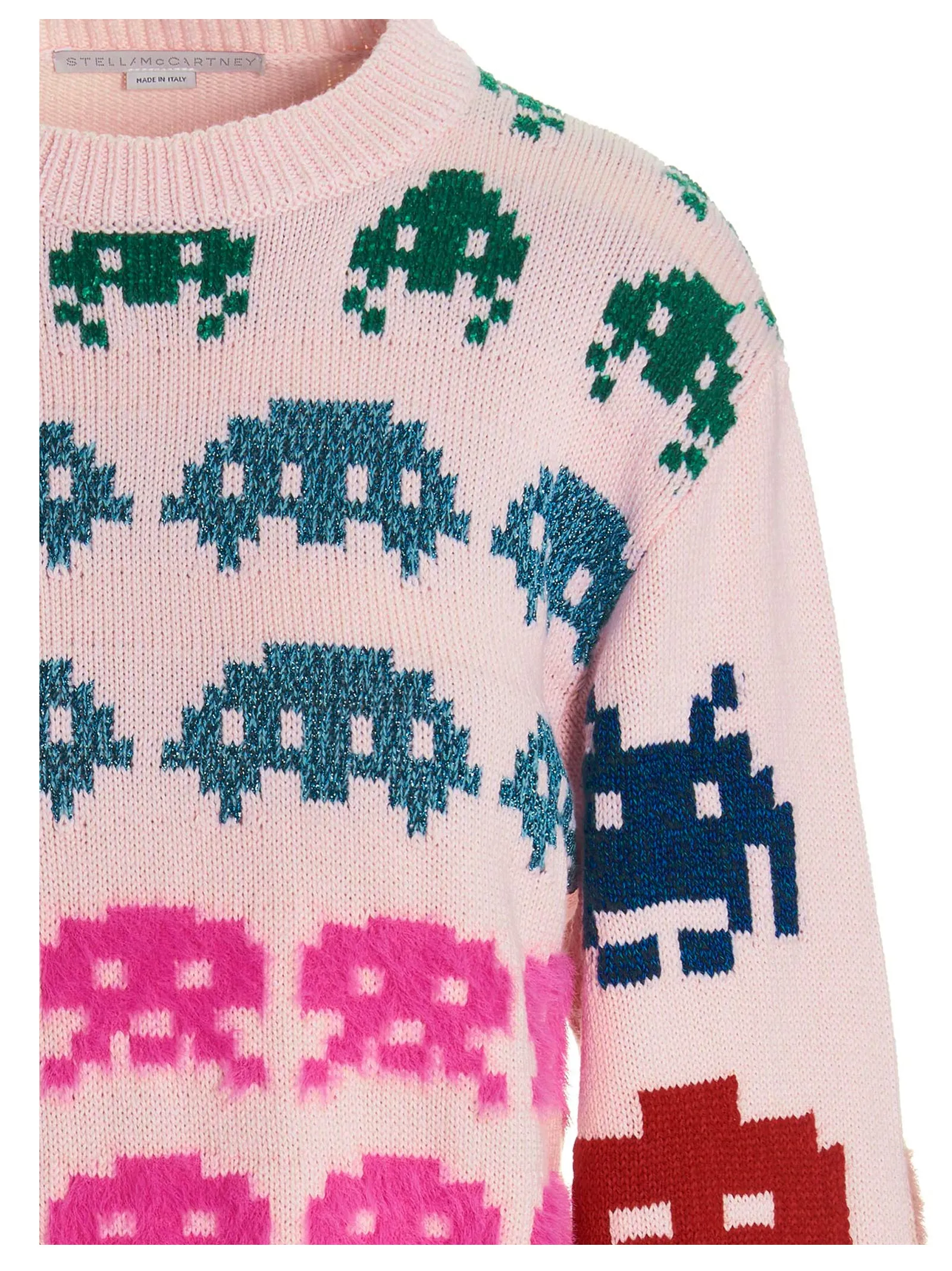 Stella McCartney Gamer Cropped Knit Sweater