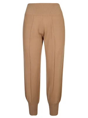Stella McCartney Ribbed Detail Knit Trousers