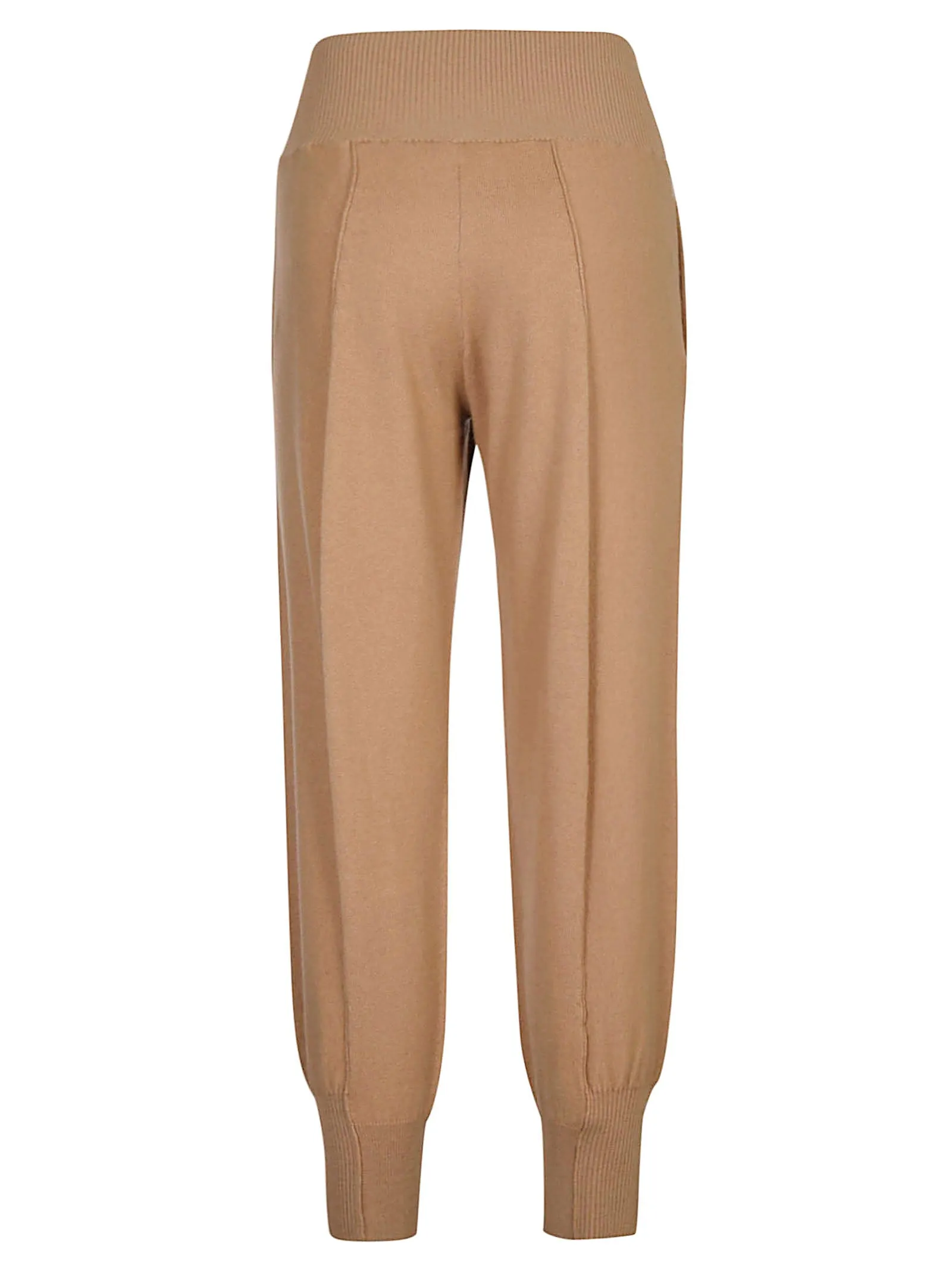 Stella McCartney Ribbed Detail Knit Trousers