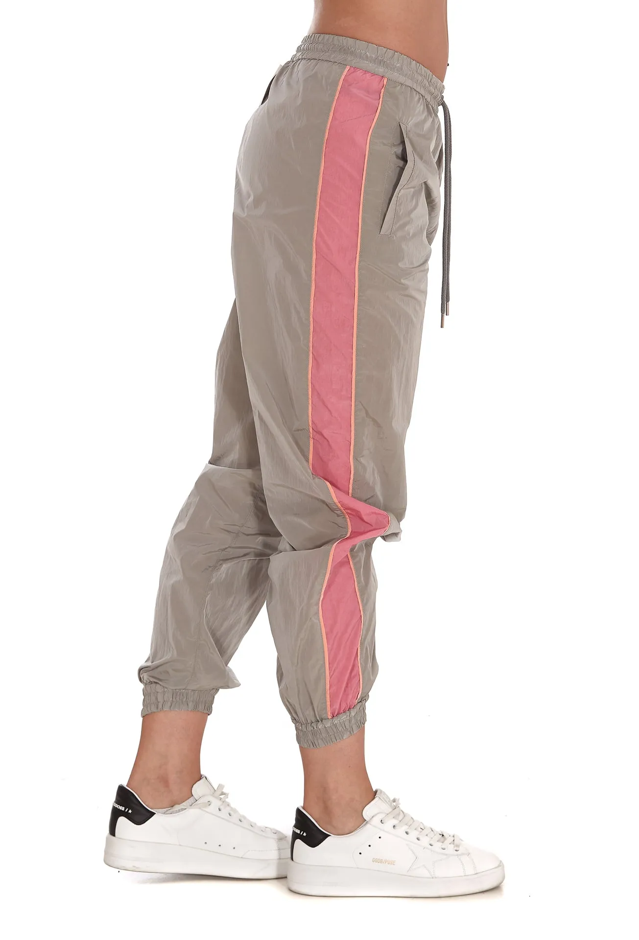 Stella McCartney Striped Drawstring Track Pants