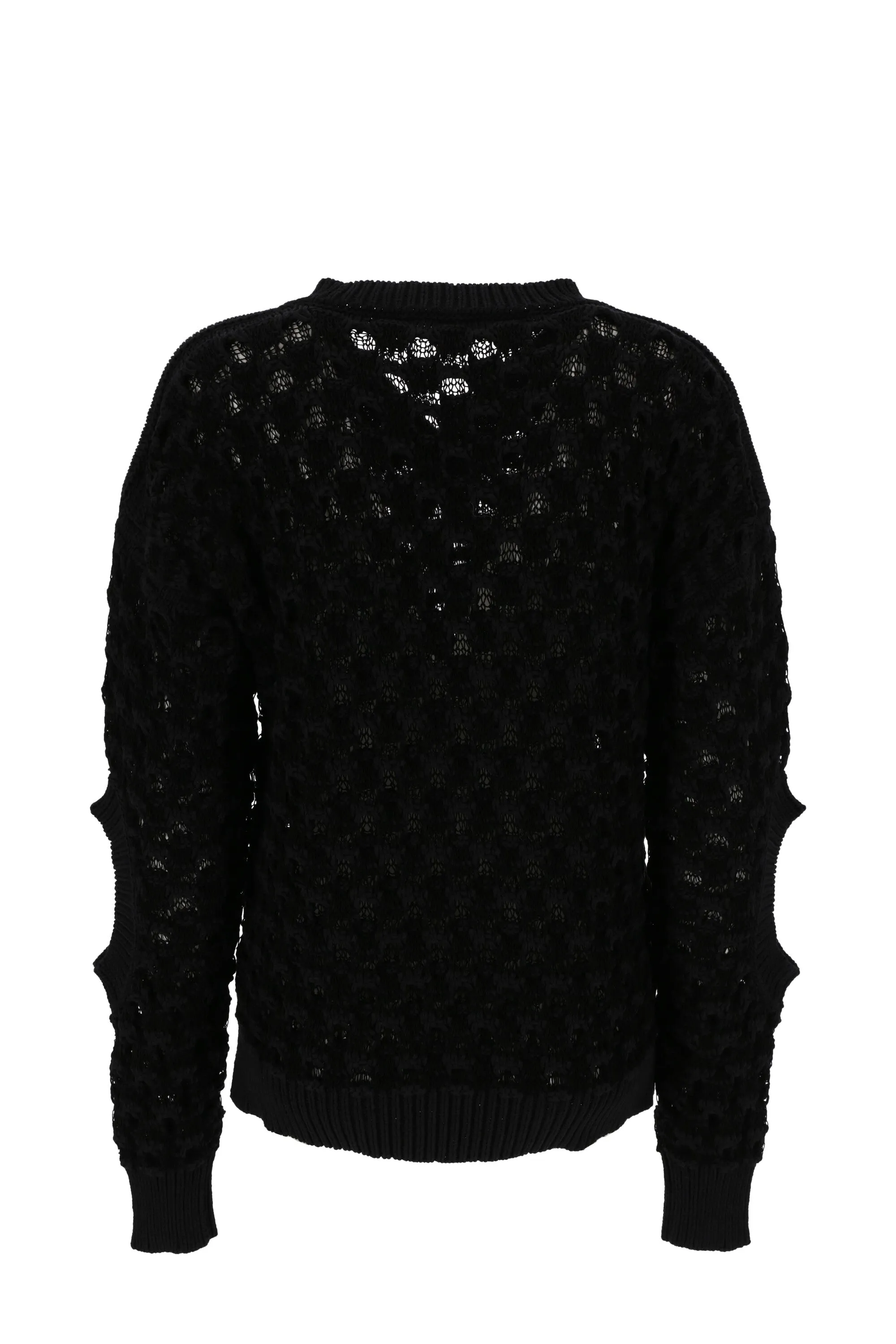 Stella McCartney Textured Mesh Knit Sweater