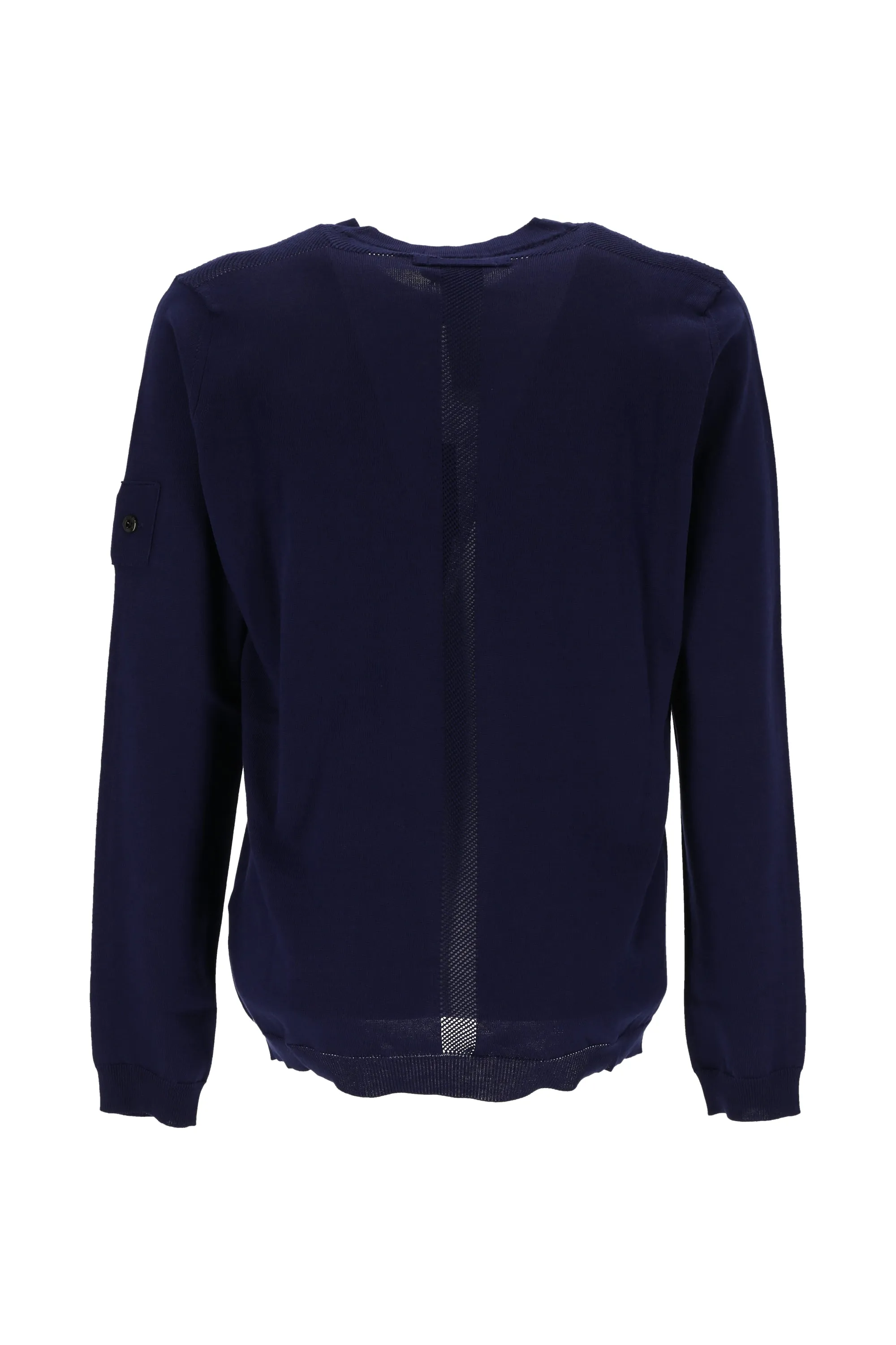 Stone Island Shadow Project Logo Patch Crewneck Sweater