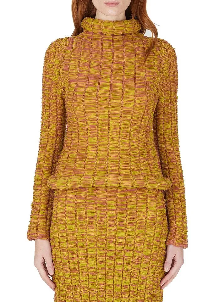Sunnei Rolled Knit Sweater