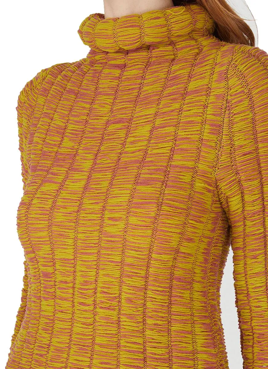 Sunnei Rolled Knit Sweater