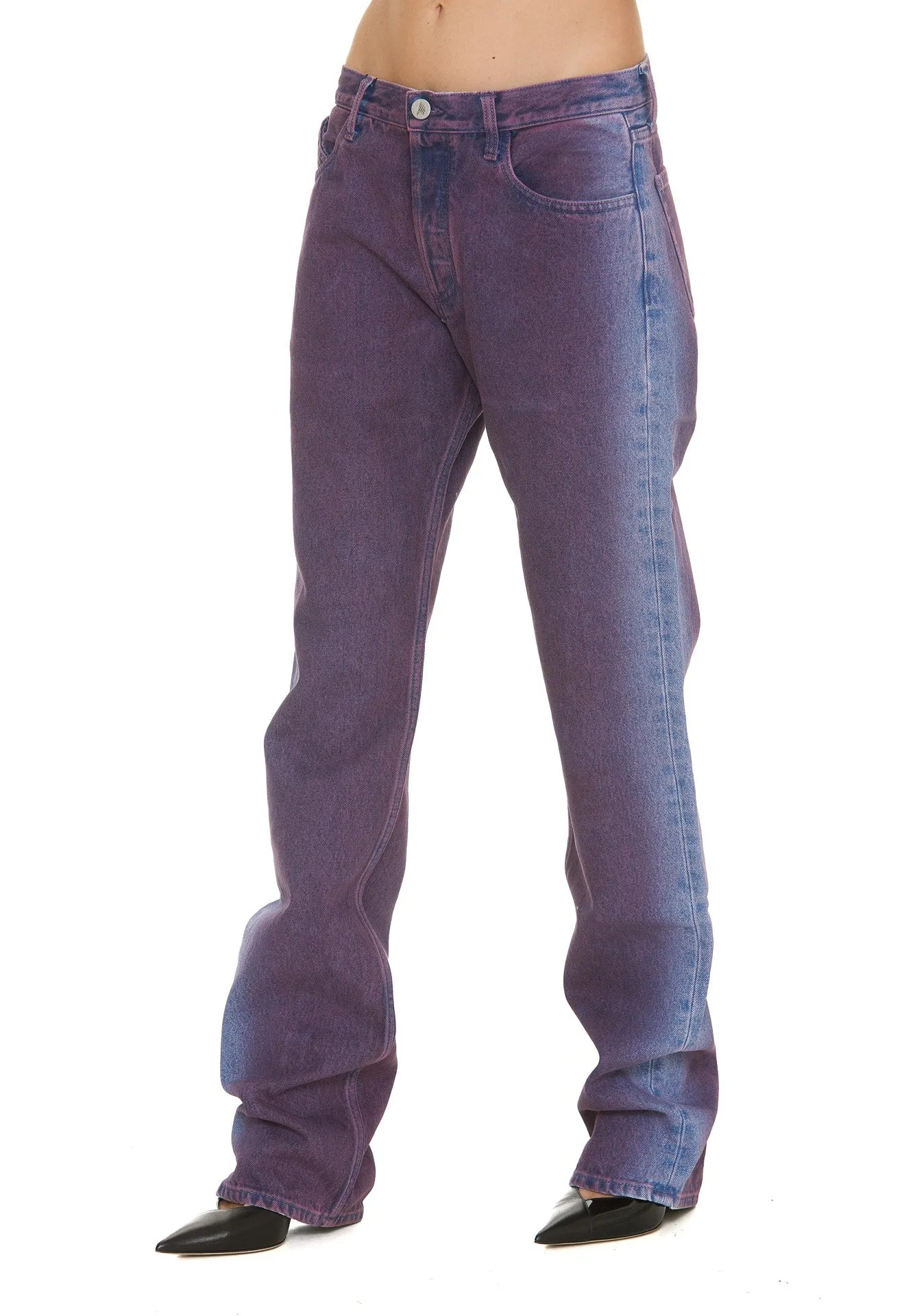 The Attico Boyfriend Denim Pants