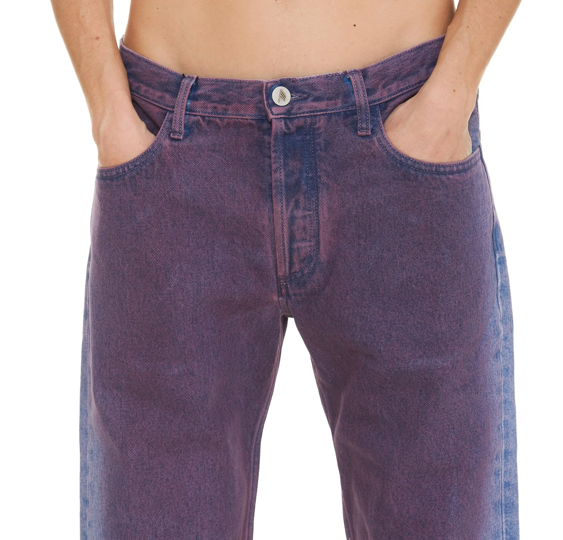 The Attico Boyfriend Denim Pants