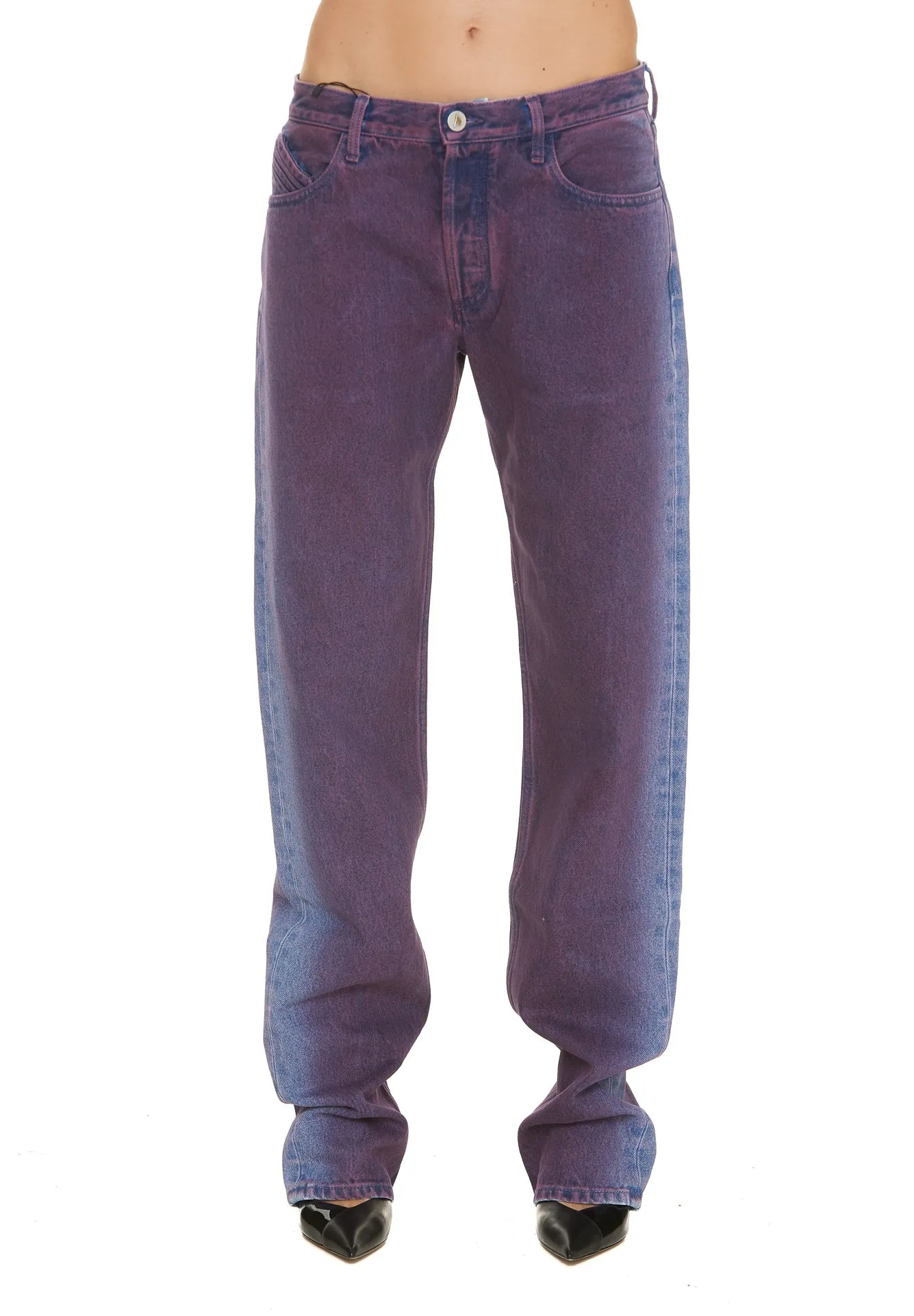 The Attico Boyfriend Denim Pants