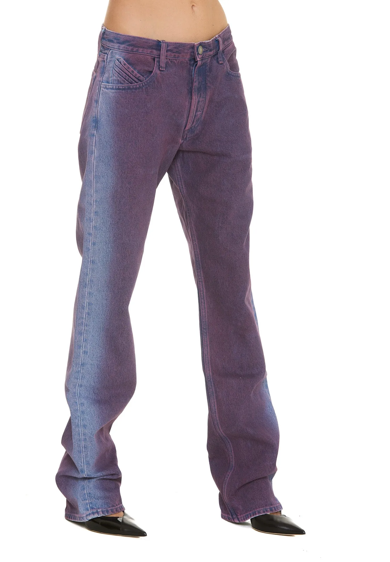 The Attico Boyfriend Denim Pants