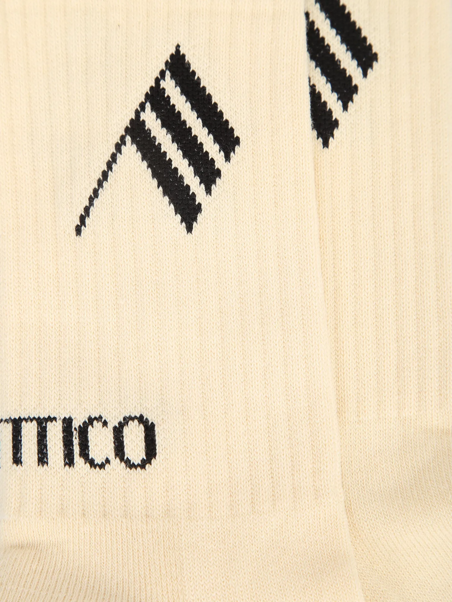 The Attico Logo Intarsia Short Socks