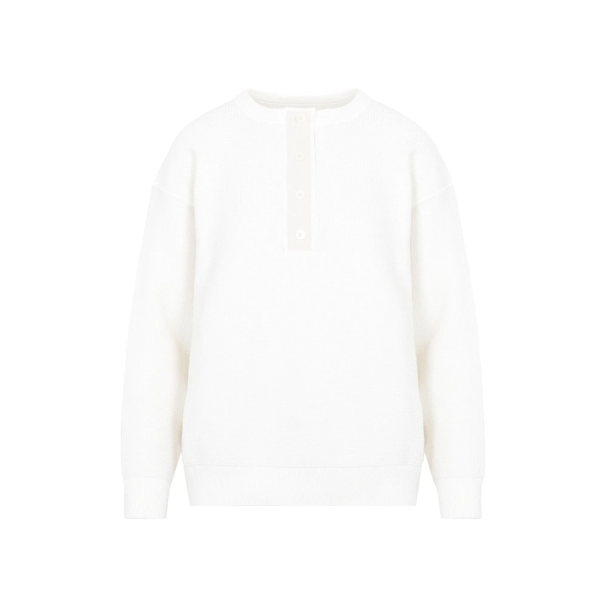 The Row Buttoned Long-Sleeved Sweater