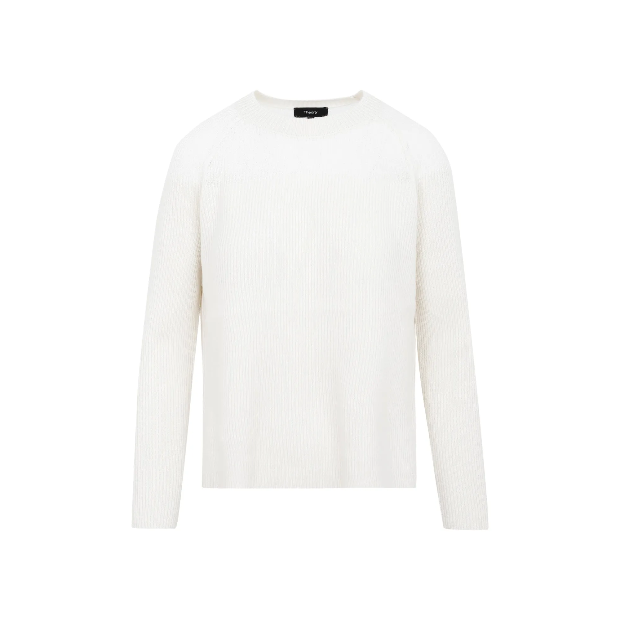 Theory Ribbed Knit Crewneck Sweater
