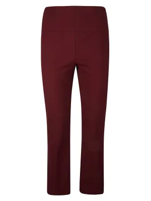 Theory Yoke Cropped Flared Pants