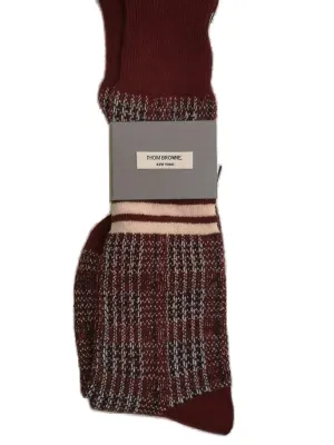 Thom Browne 4-Bar Stripe Knitted Socks