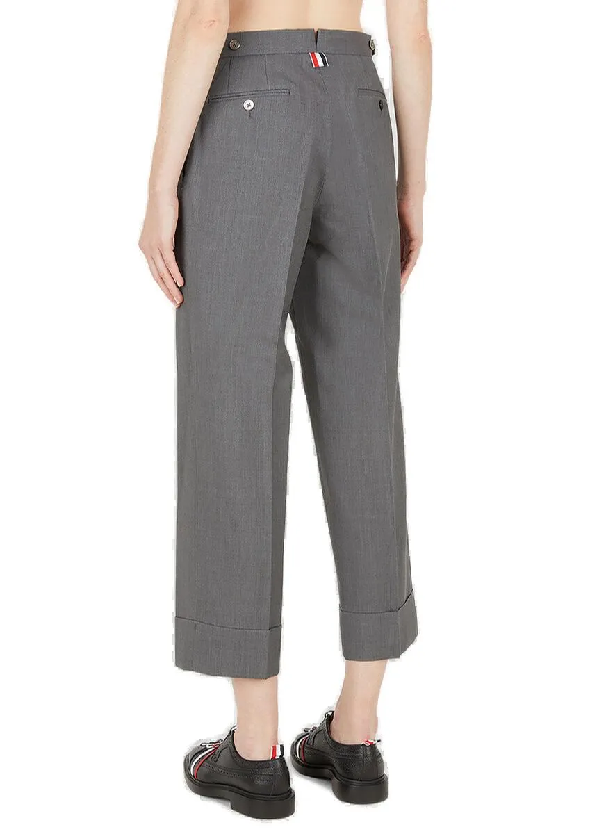 Thom Browne Tailored Cropped Pants