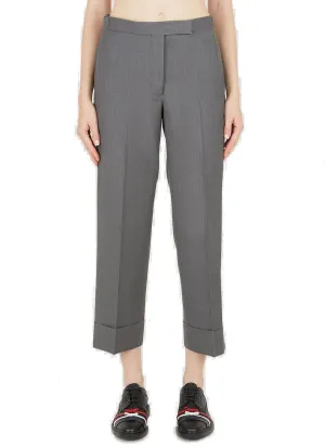 Thom Browne Tailored Cropped Pants