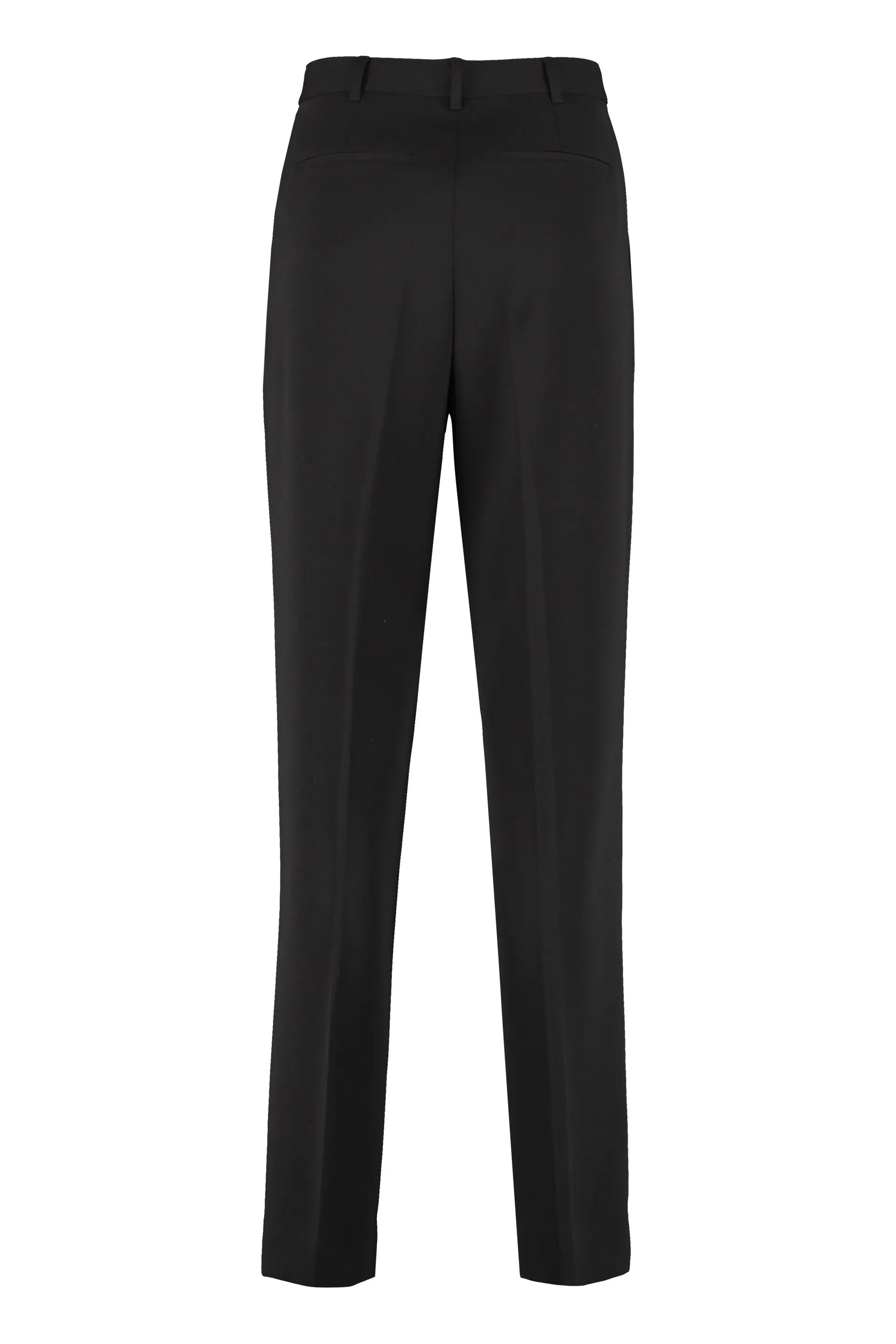 Tory Burch Front-Pleat Trousers