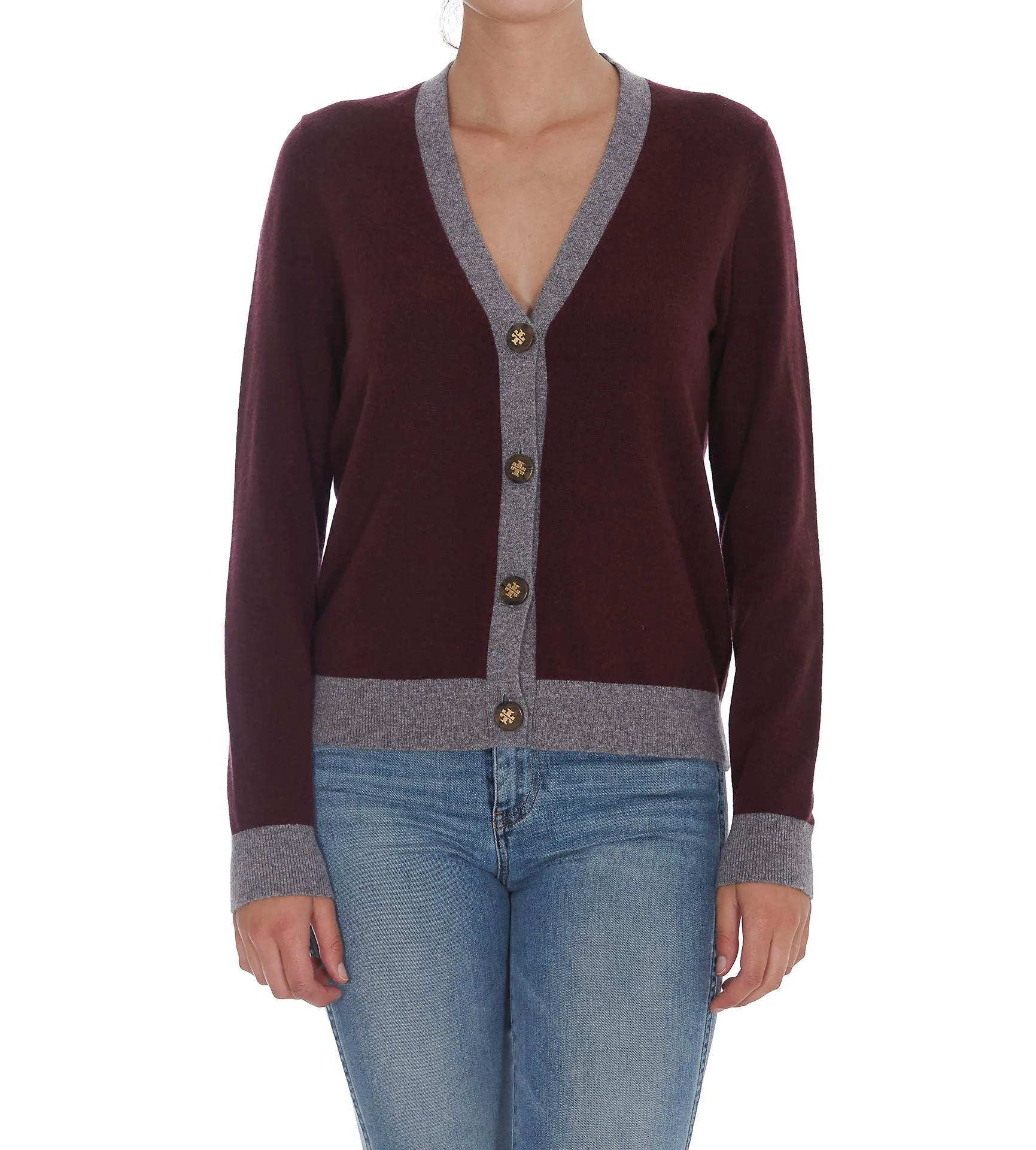 Tory Burch V-Neck Knit Cardigan