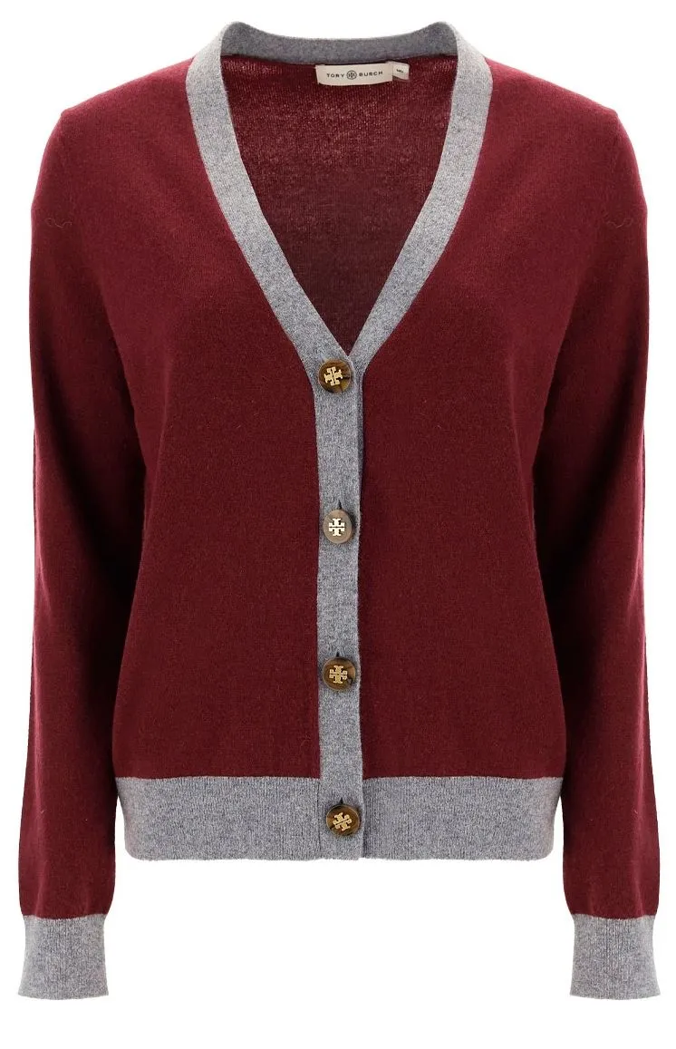 Tory Burch V-Neck Knit Cardigan