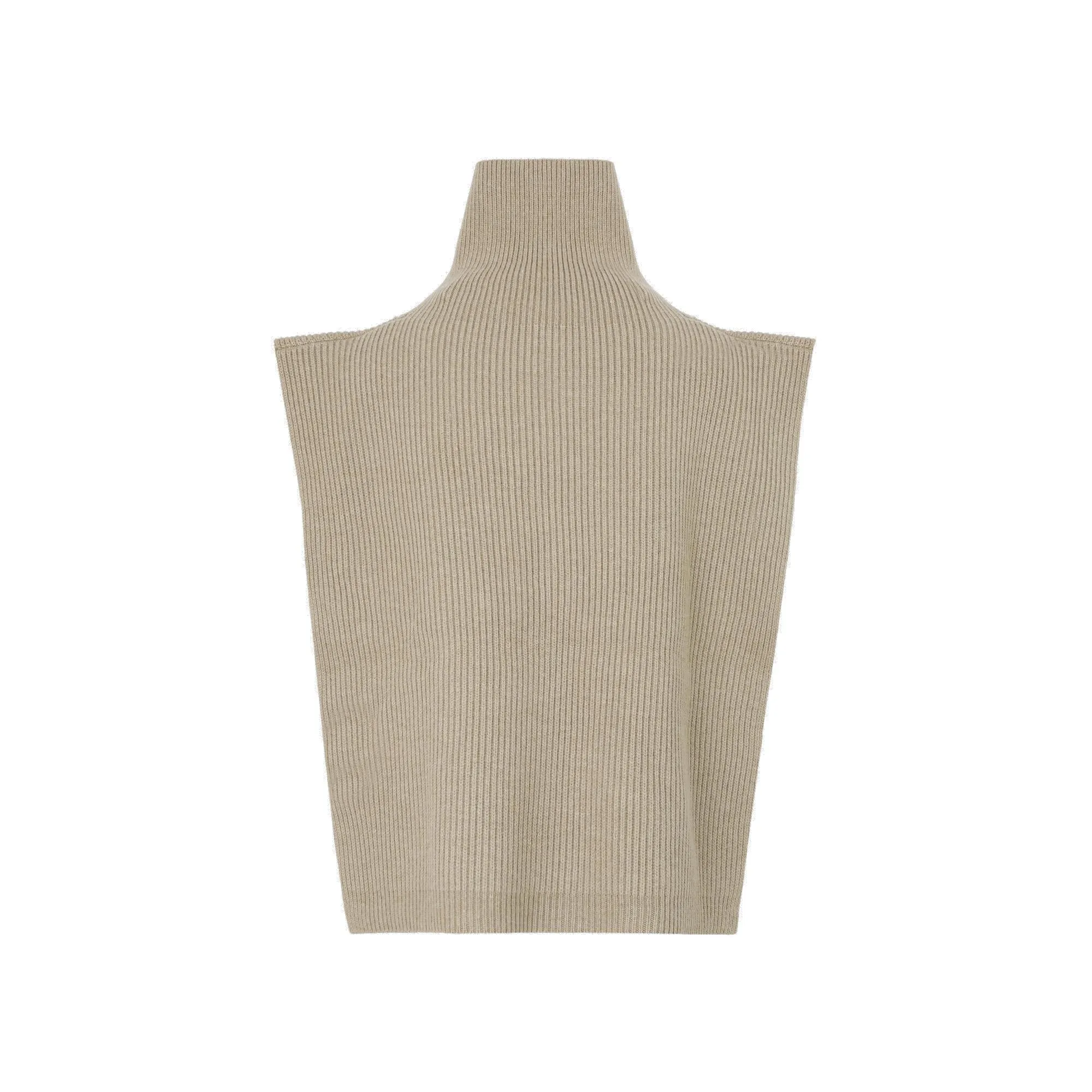 Totme High-Neck Ribbed Knit Top