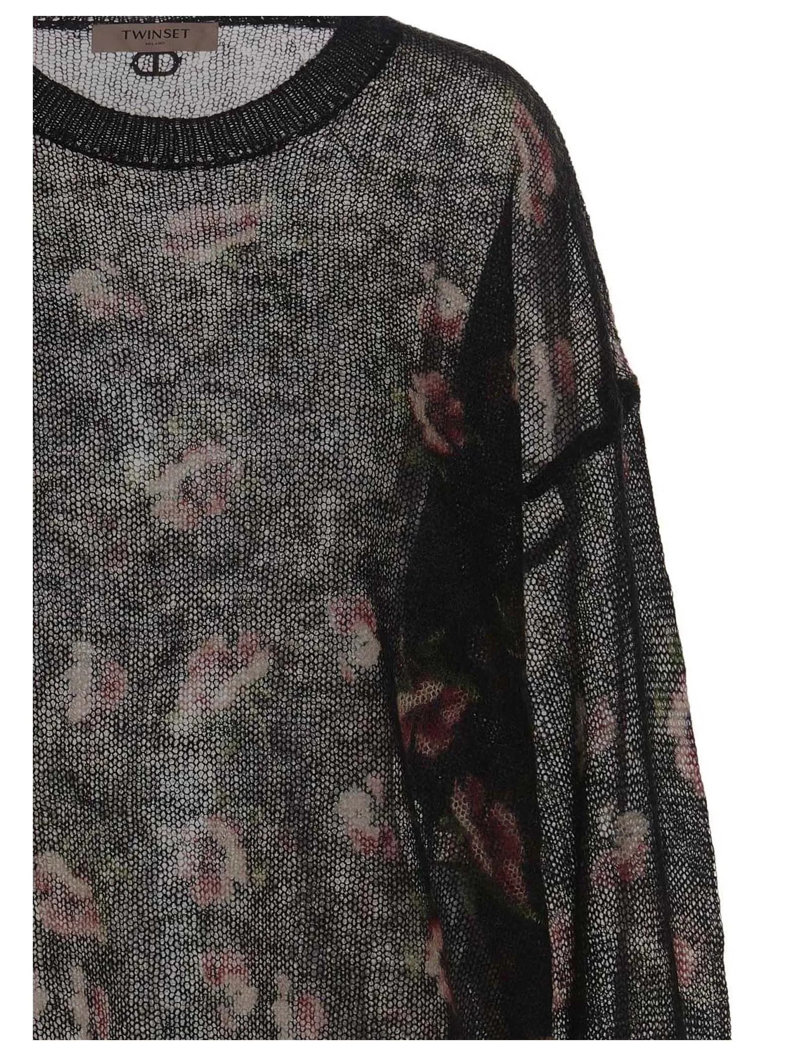 TWINSET Allover Floral Knit Jumper