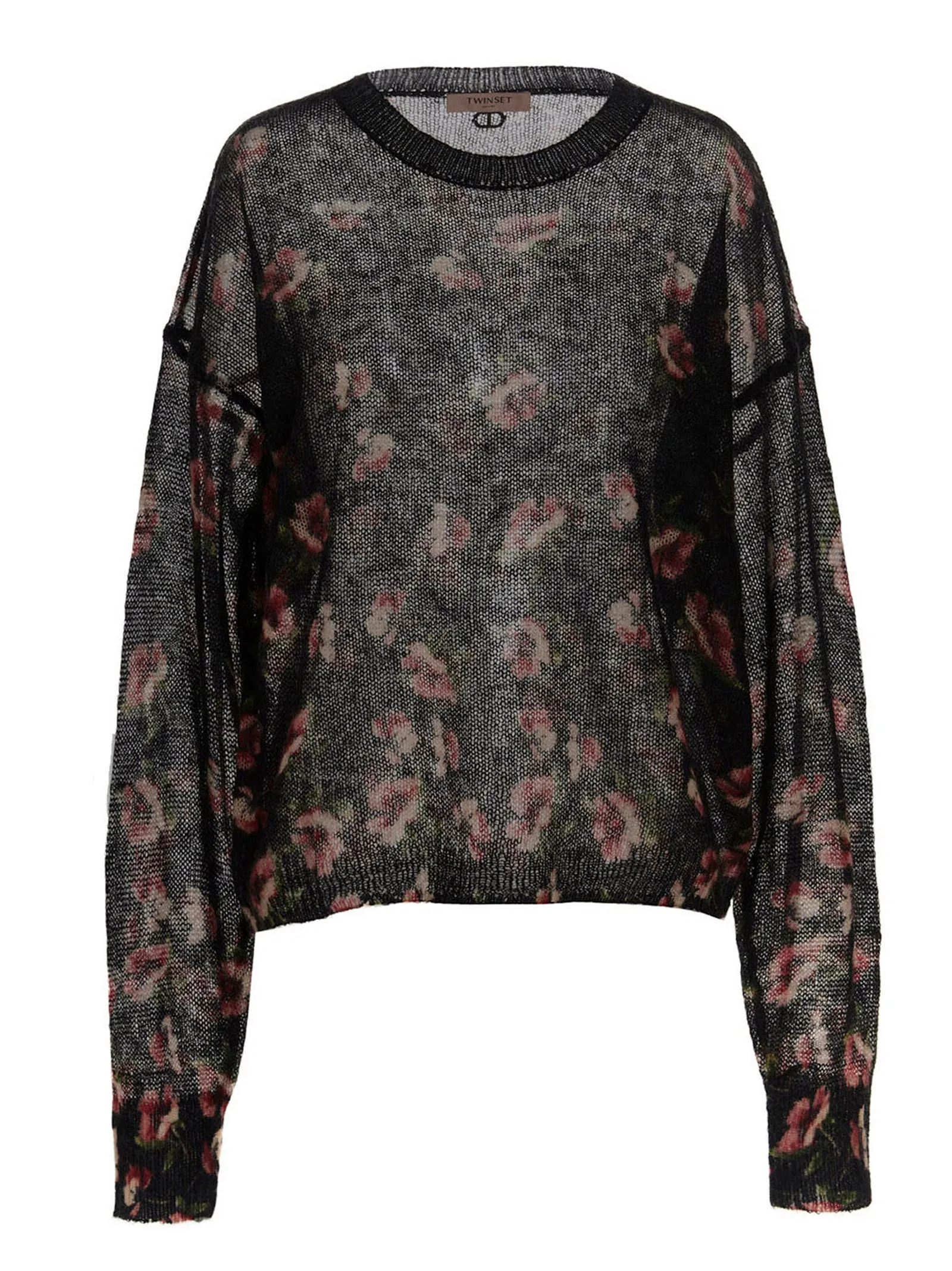 TWINSET Allover Floral Knit Jumper