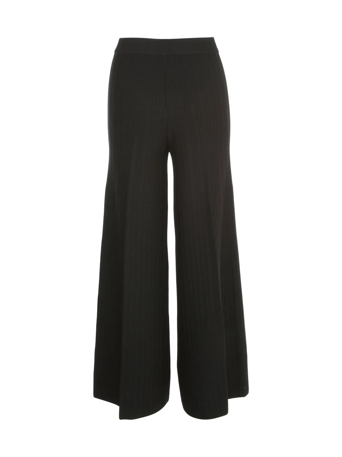 TWINSET Ribbed Wide-Leg Pants
