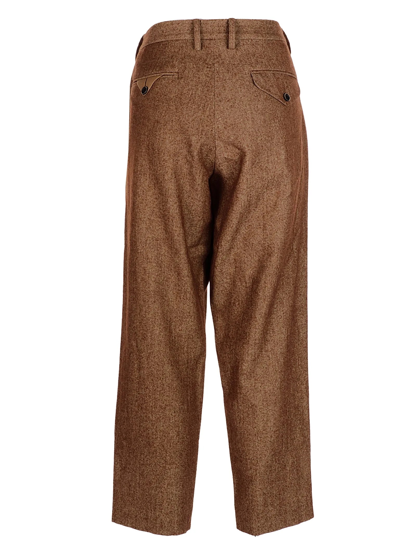 Uma Wang Cropped Chino Trousers