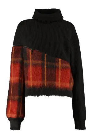 Unravel Project Turtleneck Knit Jumper