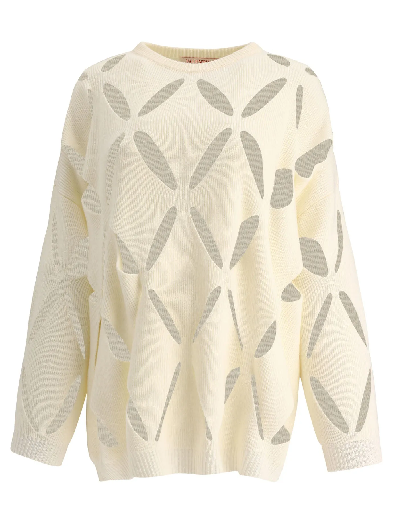 Valentino Cut-Out Detailed Knit Jumper