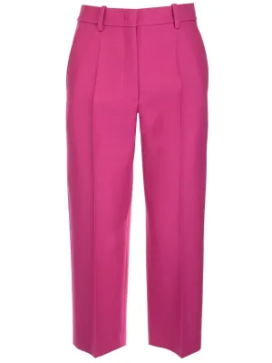 Valentino Double Compact Drill Pants