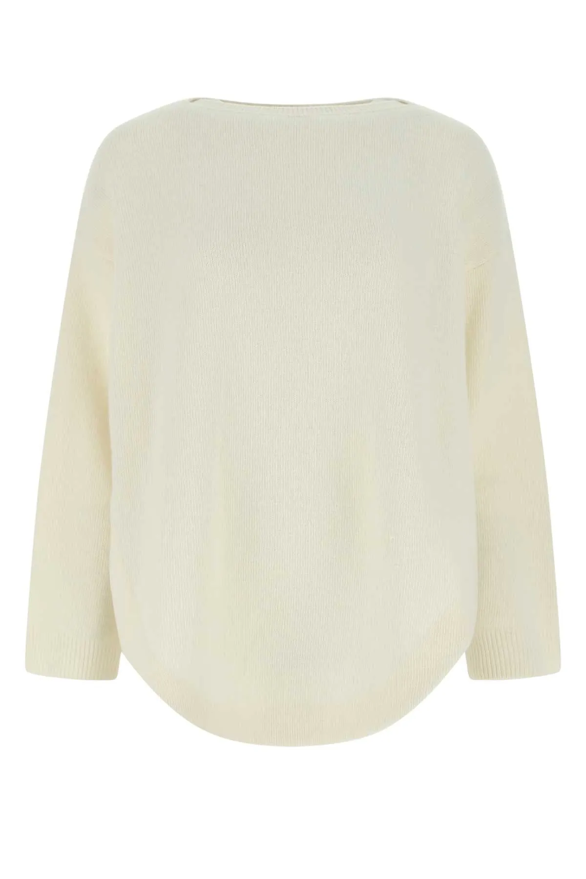 Valentino Oversized Curved Hem Knit Jumper