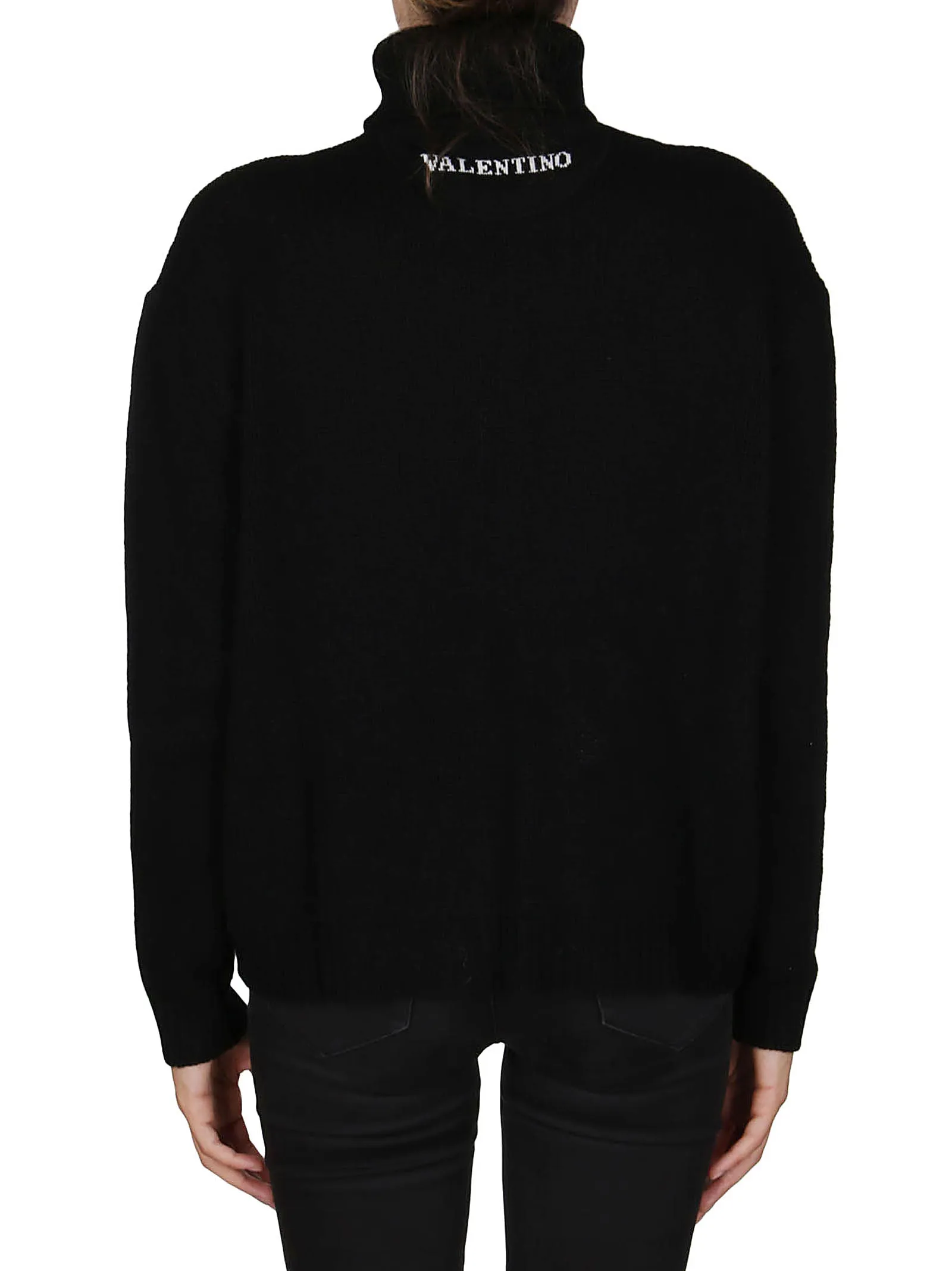 Valentino Turtleneck Knit Sweater