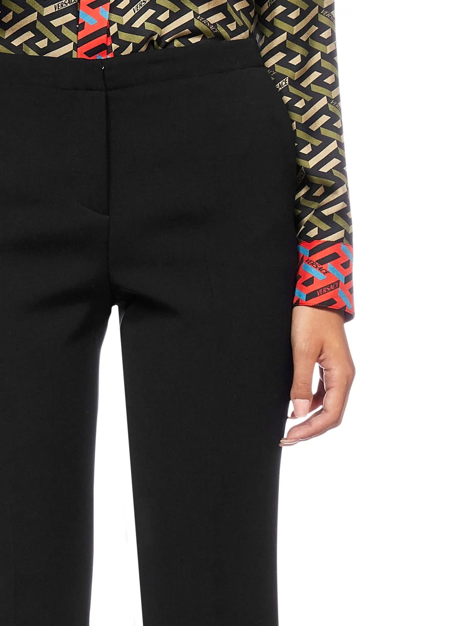 Versace Flared Tailored Trousers