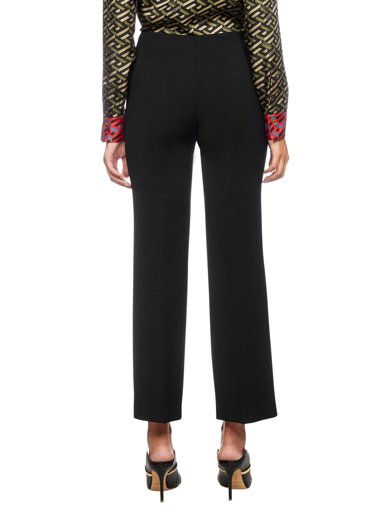 Versace Flared Tailored Trousers