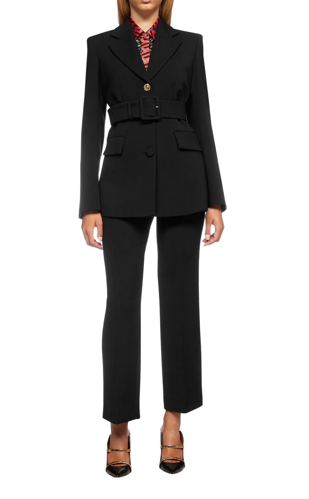 Versace Flared Tailored Trousers