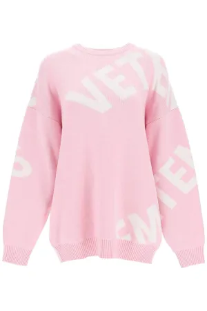 Vetements Logo Intarsia-Knit Jumper